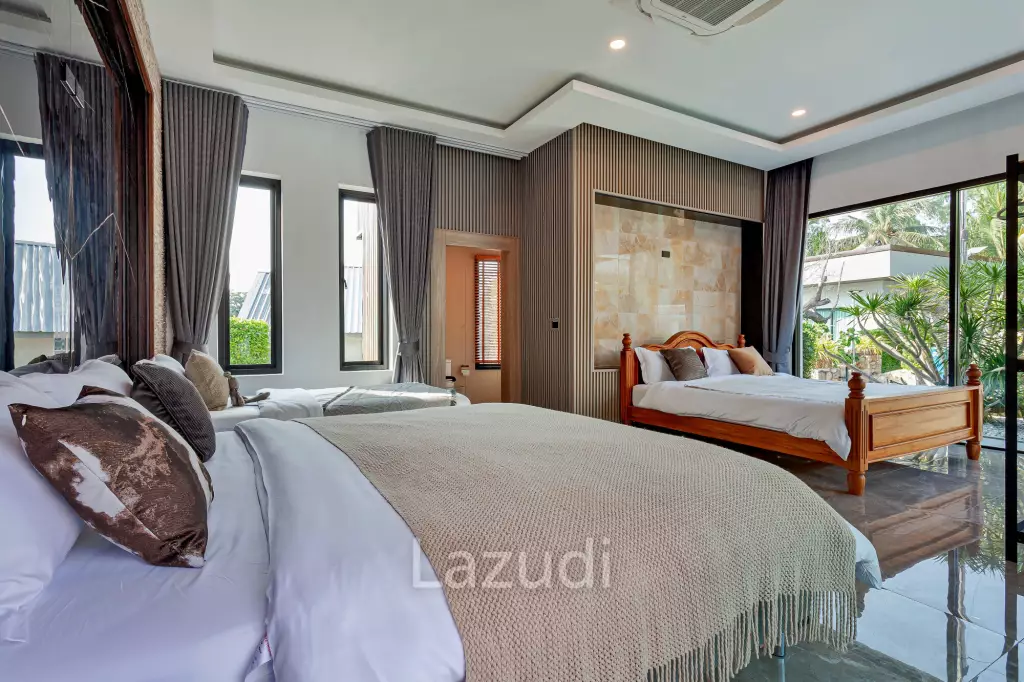 5 Beds 6 Baths 200 SQ.M. Luxury Pool Villa