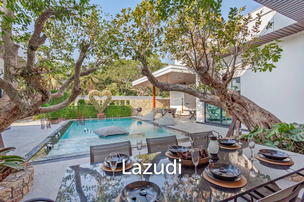 5 Beds 6 Baths 200 SQ.M. Luxury Pool Villa