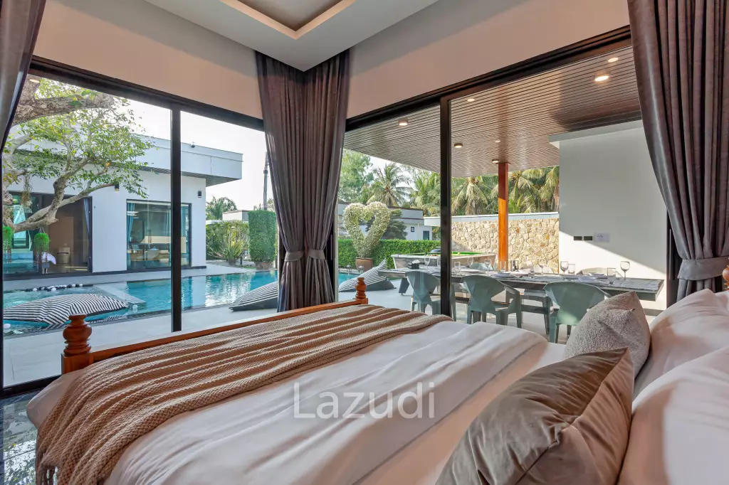 5 Beds 6 Baths 200 SQ.M. Luxury Pool Villa