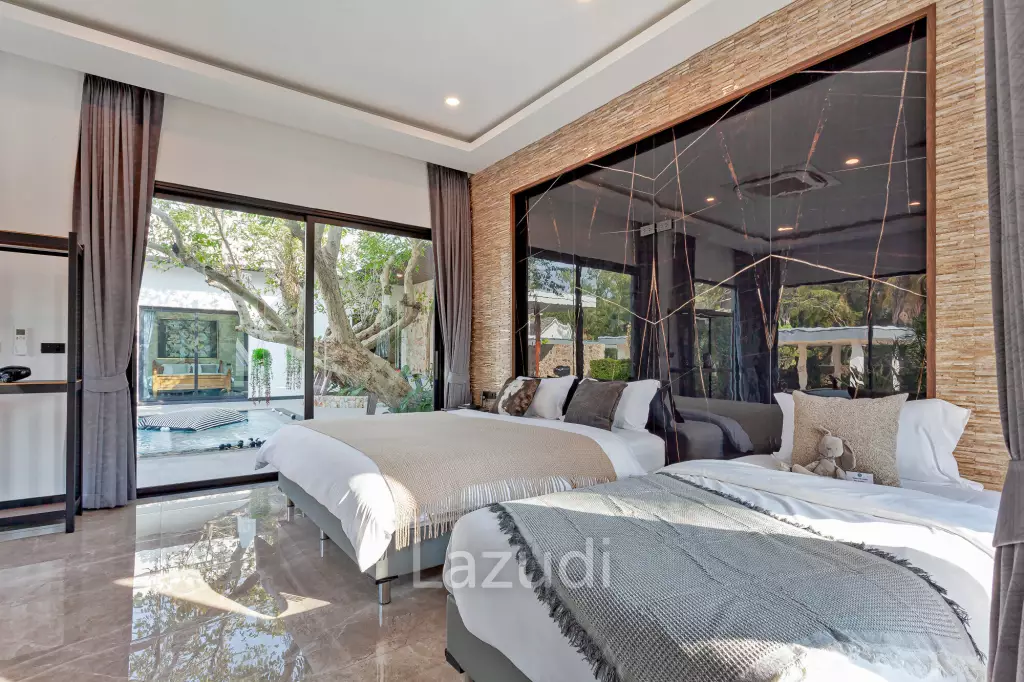 5 Beds 6 Baths 200 SQ.M. Luxury Pool Villa