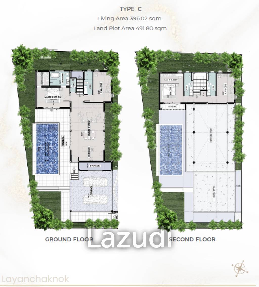 Luxurious 4-Bedroom 396.02 SQ.M Villa in Layan Chak Nok
