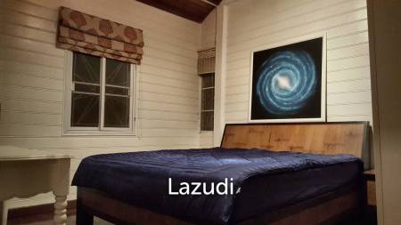 Beautiful Teak Wooden House with 1 Rai Land Near Mae Taeng