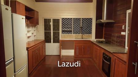 Beautiful Teak Wooden House with 1 Rai Land Near Mae Taeng