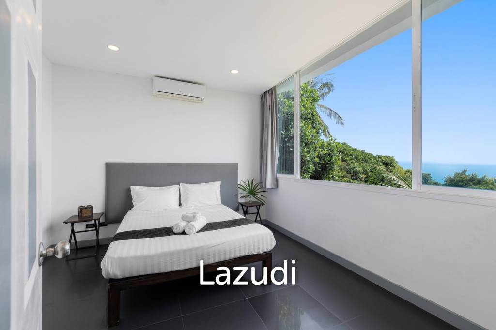 An Exquisite 11-Bedroom Hillside Villa with Ocean Views