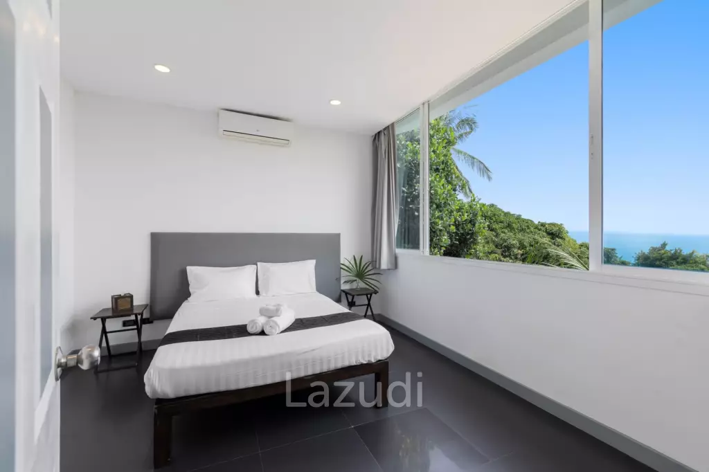 An Exquisite 11-Bedroom Hillside Villa with Ocean Views