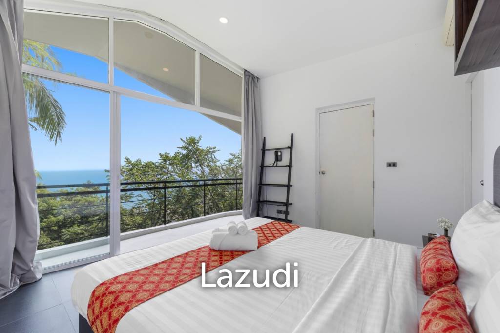 An Exquisite 11-Bedroom Hillside Villa with Ocean Views