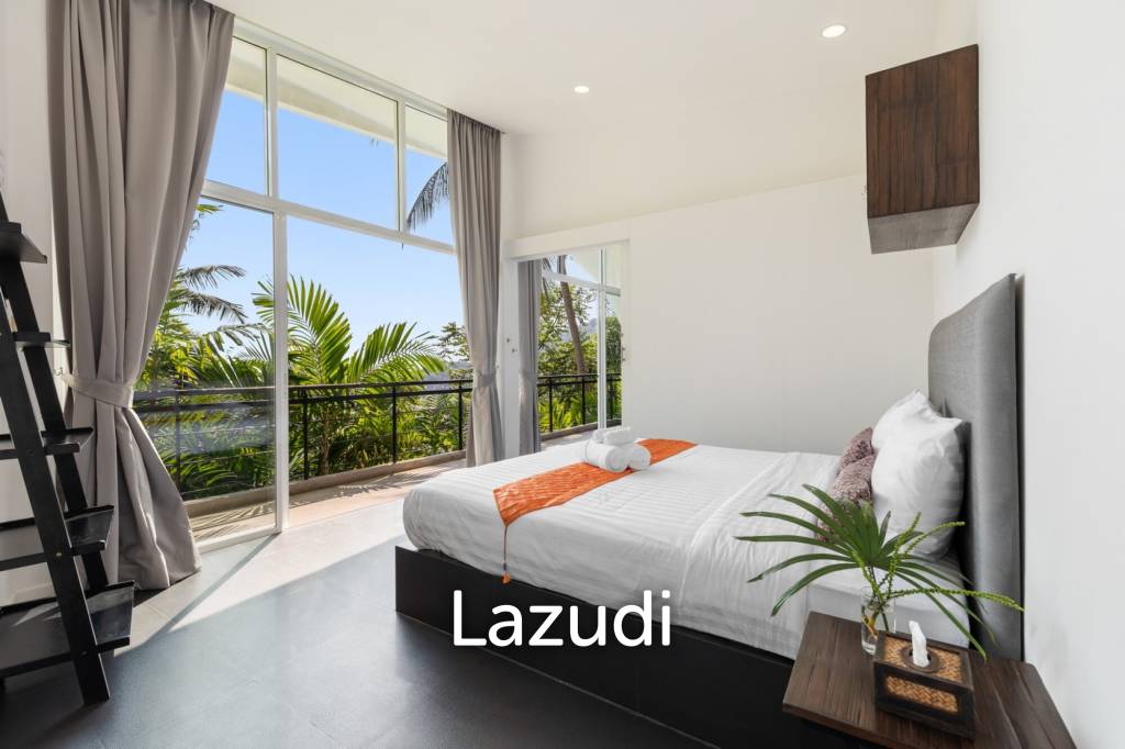 An Exquisite 11-Bedroom Hillside Villa with Ocean Views