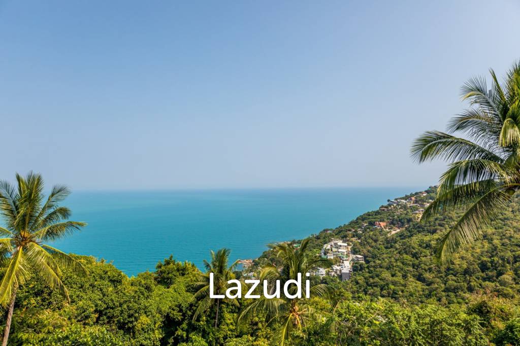 An Exquisite 11-Bedroom Hillside Villa with Ocean Views