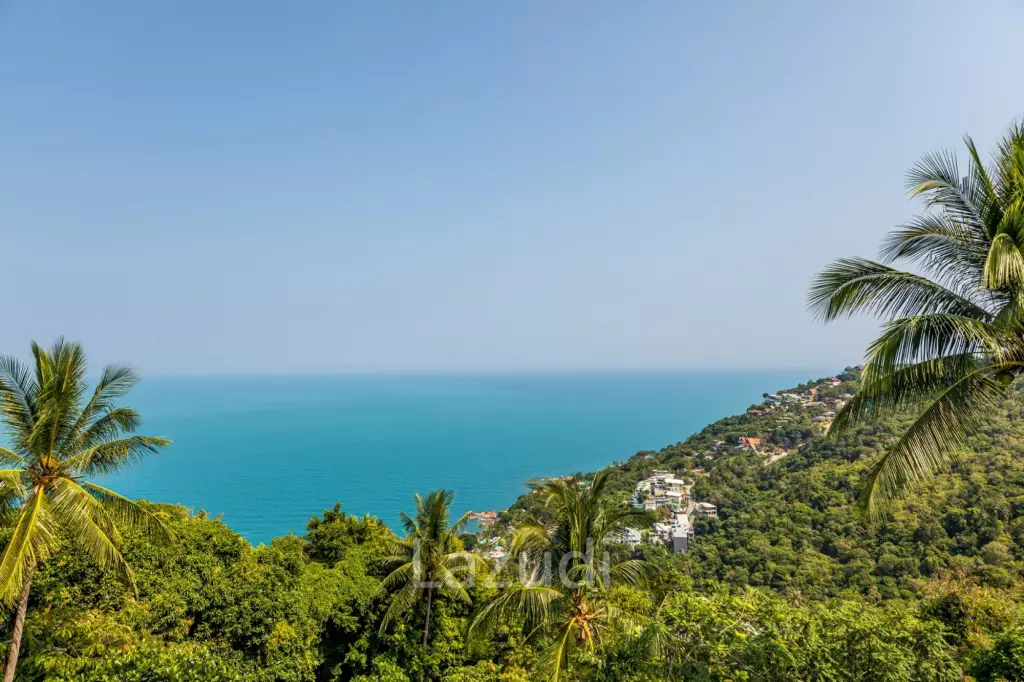 An Exquisite 11-Bedroom Hillside Villa with Ocean Views