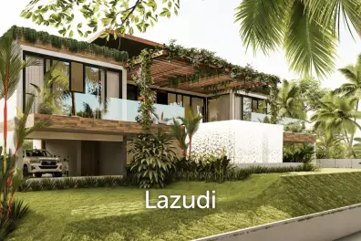 3-Bedroom Villa in Bang Por, Koh Samui – 500 meters from the Beach