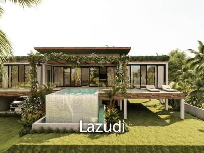 3-Bedroom Villa in Bang Por, Koh Samui – 500 meters from the Beach