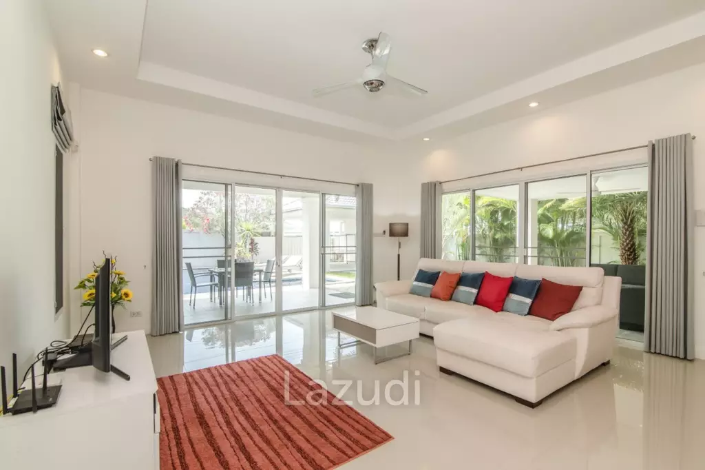 Premium 3 Bedroom Villa with Pool in Hua Hin For Rent