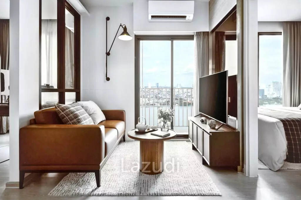 1 Bed Plus 34.40 SQ.M. at Nue Riverest Ratburana