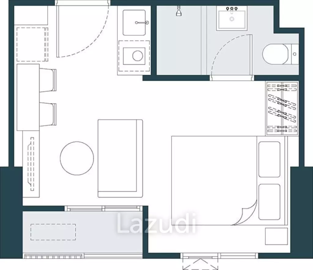 Affordable Condo with City Views in Rat Burana
