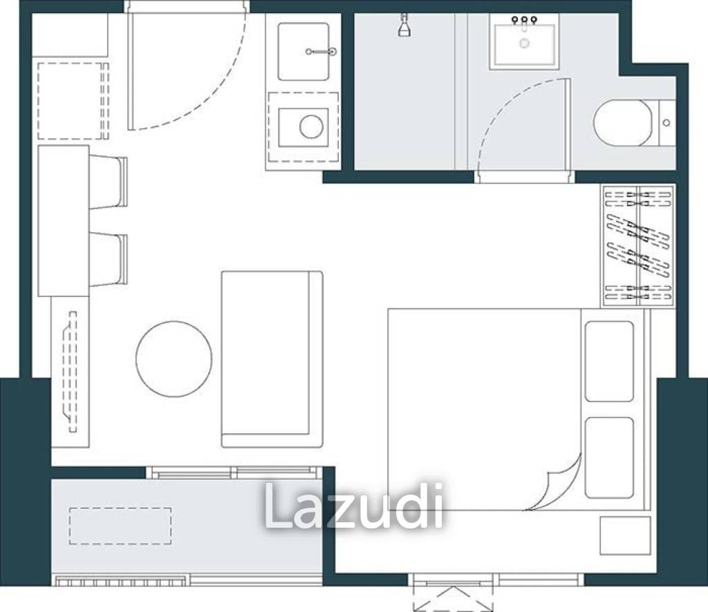 Affordable Condo with City Views in Rat Burana