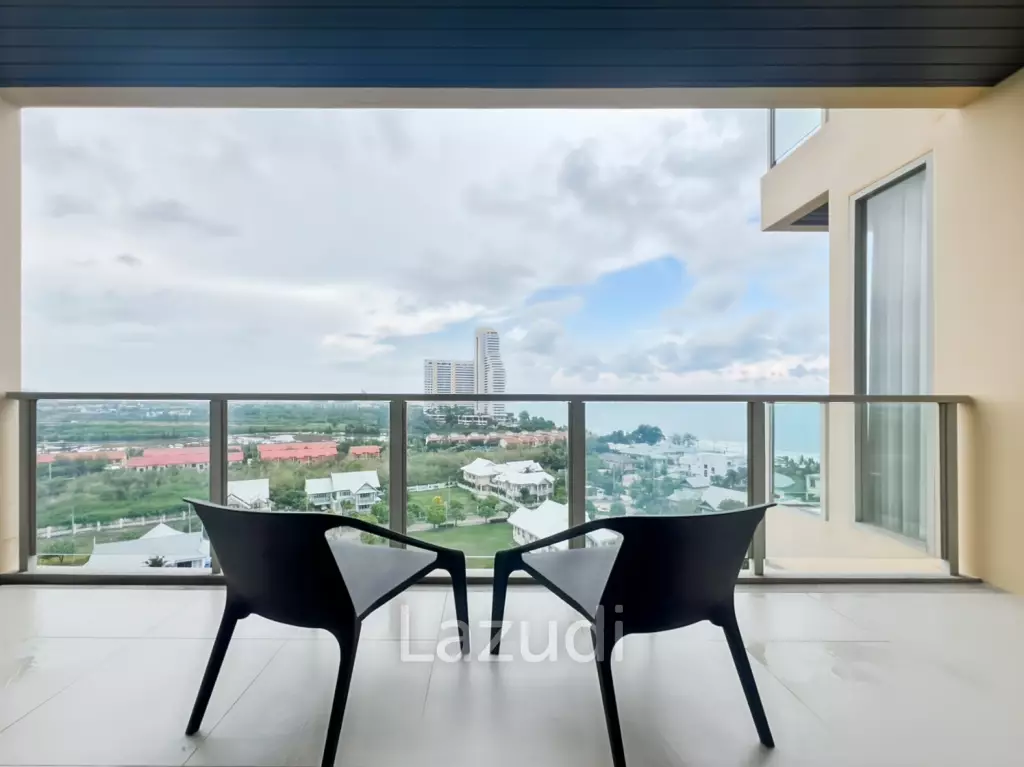 Seaview 2-Bedroom Condo in Baan Thew Talay Cha Am For Sale