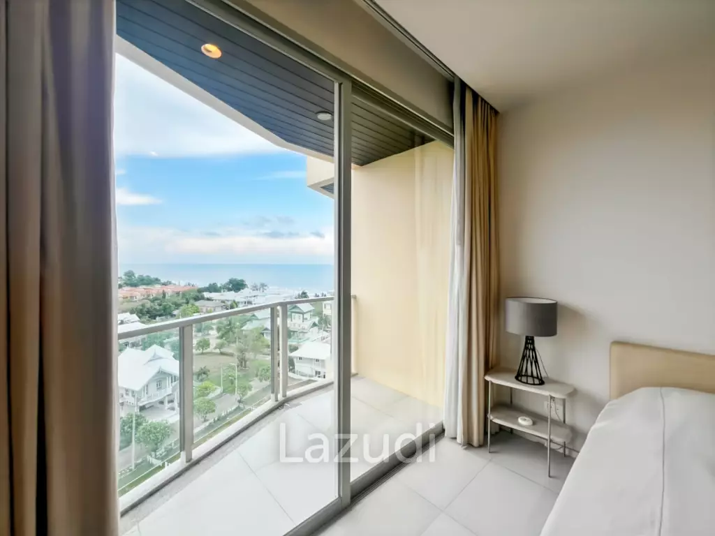 Seaview 2-Bedroom Condo in Baan Thew Talay Cha Am For Sale