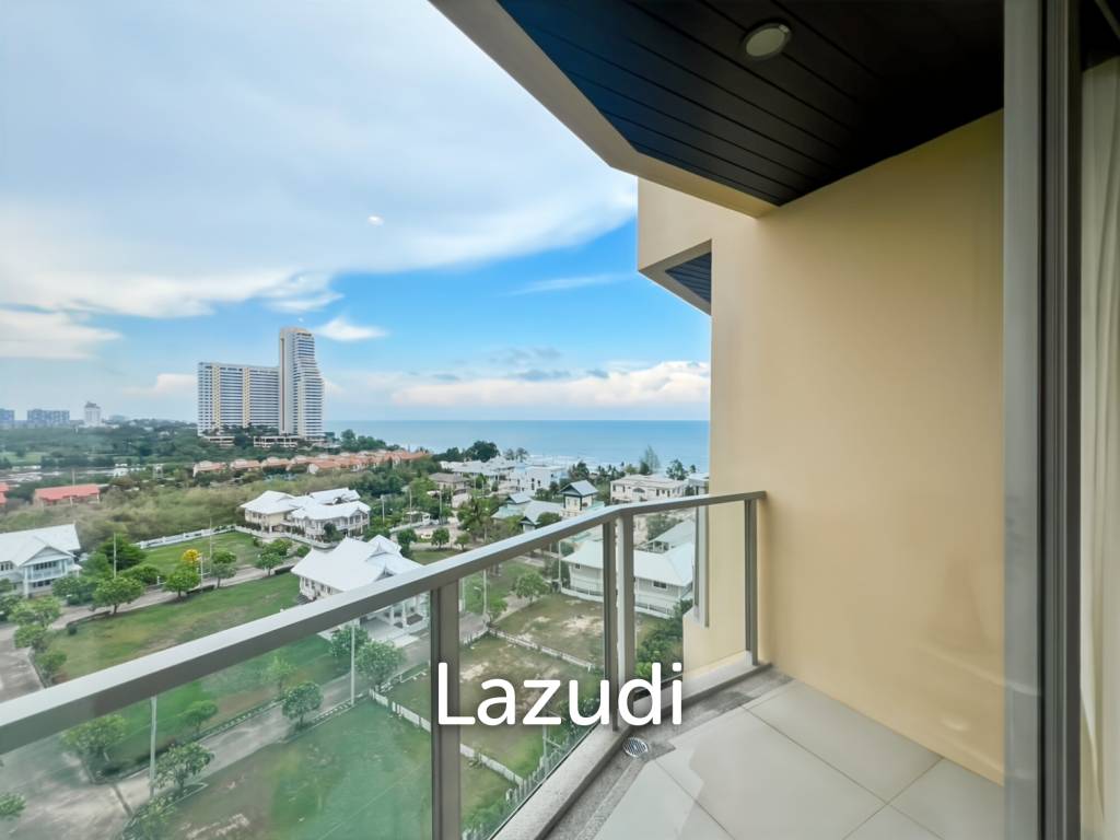 Seaview 2-Bedroom Condo in Baan Thew Talay Cha Am For Sale