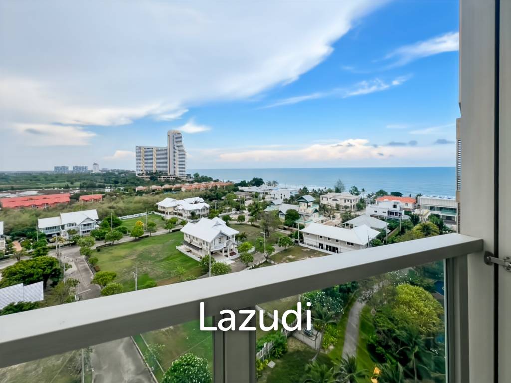 Seaview 2-Bedroom Condo in Baan Thew Talay Cha Am For Sale