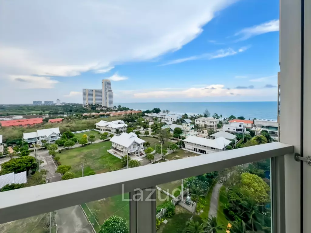 Seaview 2-Bedroom Condo in Baan Thew Talay Cha Am For Sale