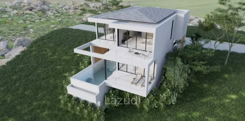 3-Bedroom Sea View Villa in Plai Laem Soi 8