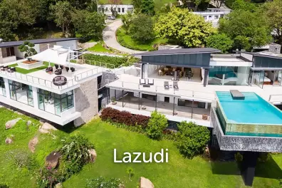 Luxury 5-Bed Villa with Panoramic Sunset Ocean Views