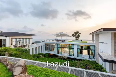 Luxury 5-Bed Villa with Panoramic Sunset Ocean Views