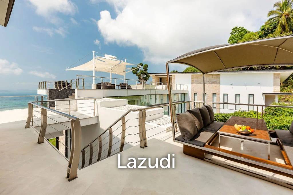 Luxury 5-Bed Villa with Panoramic Sunset Ocean Views