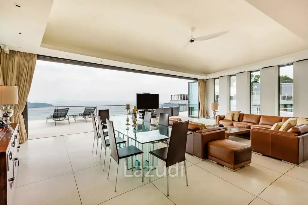 Luxury 5-Bed Villa with Panoramic Sunset Ocean Views