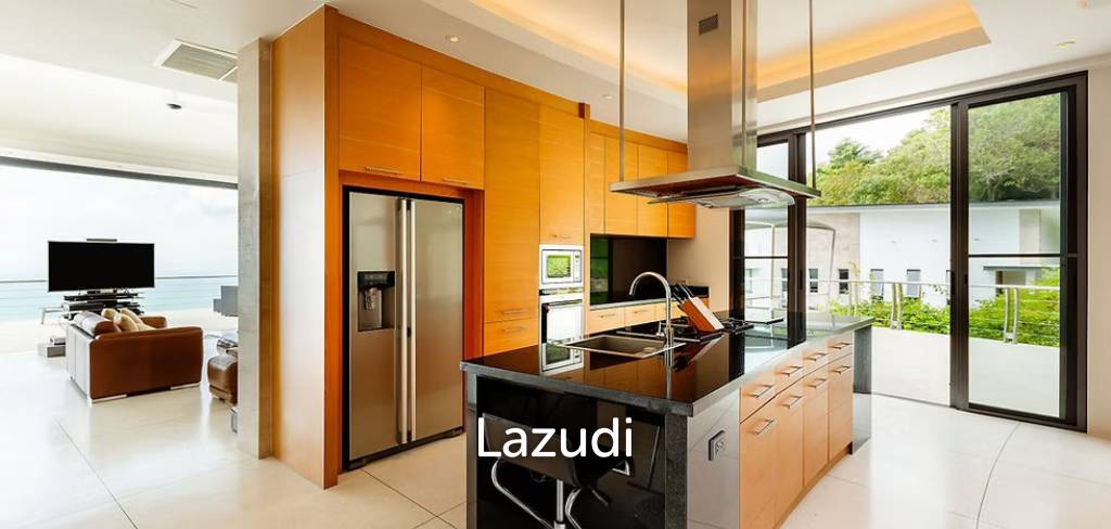 Luxury 5-Bed Villa with Panoramic Sunset Ocean Views