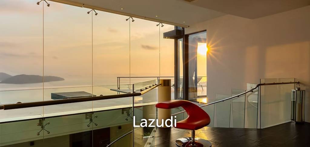 Luxury 5-Bed Villa with Panoramic Sunset Ocean Views