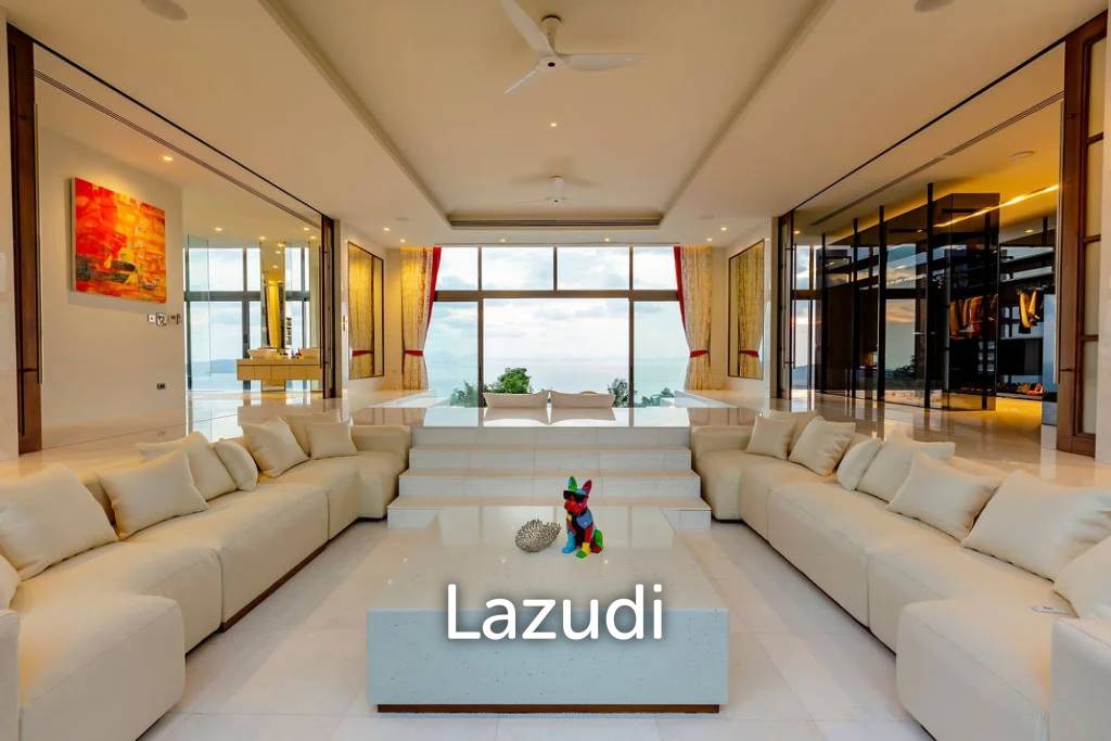Luxury 5-Bed Villa with Panoramic Sunset Ocean Views
