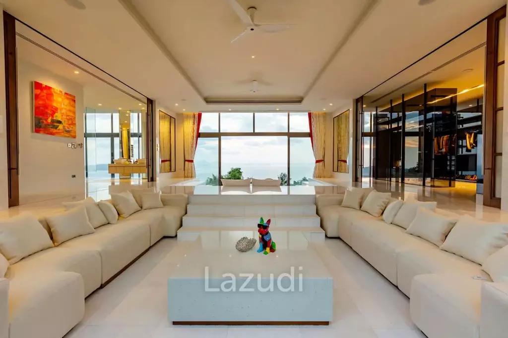 Luxury 5-Bed Villa with Panoramic Sunset Ocean Views