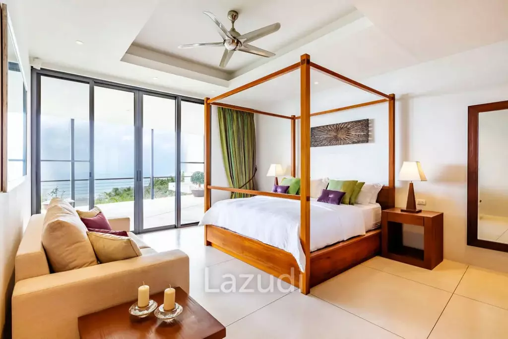 Luxury 5-Bed Villa with Panoramic Sunset Ocean Views