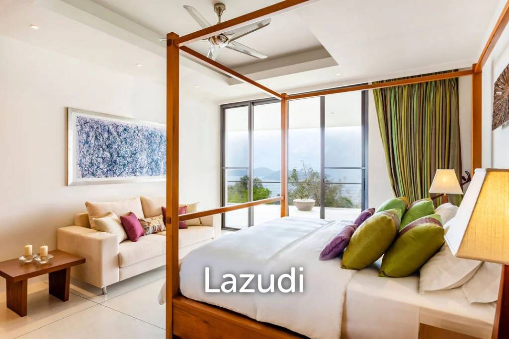 Luxury 5-Bed Villa with Panoramic Sunset Ocean Views