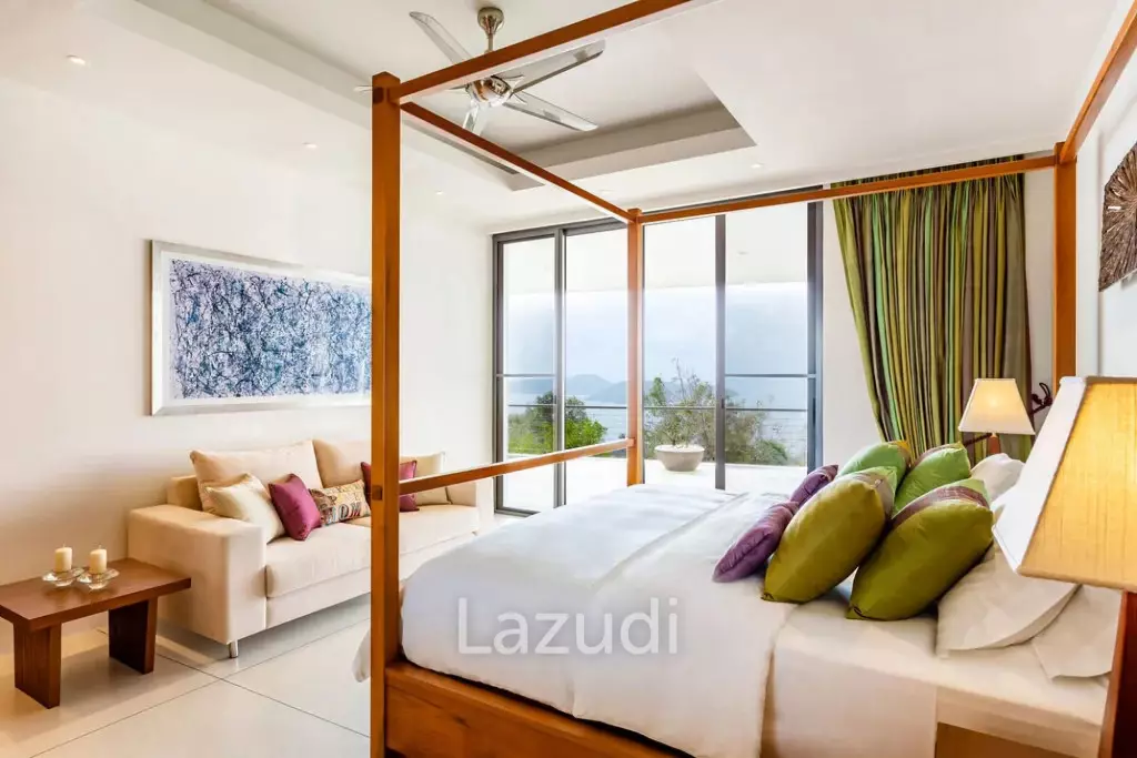 Luxury 5-Bed Villa with Panoramic Sunset Ocean Views