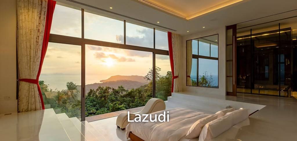 Luxury 5-Bed Villa with Panoramic Sunset Ocean Views