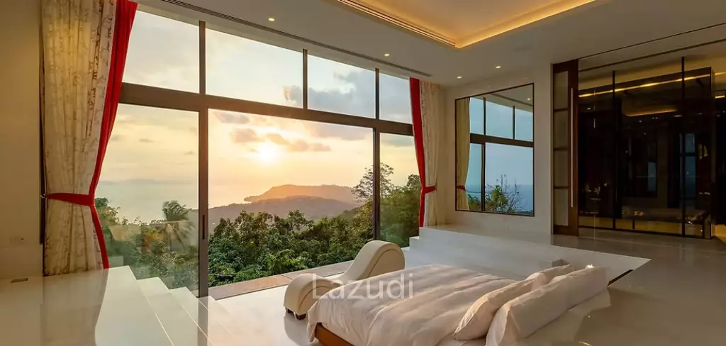 Luxury 5-Bed Villa with Panoramic Sunset Ocean Views