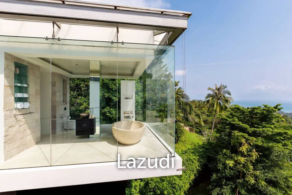 Luxury 5-Bed Villa with Panoramic Sunset Ocean Views