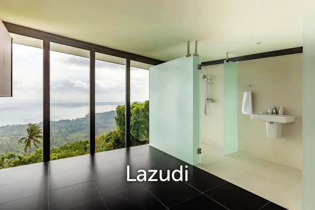 Luxury 5-Bed Villa with Panoramic Sunset Ocean Views