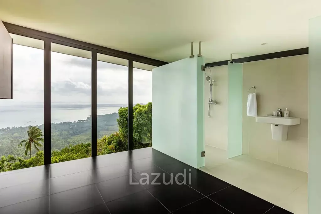 Luxury 5-Bed Villa with Panoramic Sunset Ocean Views