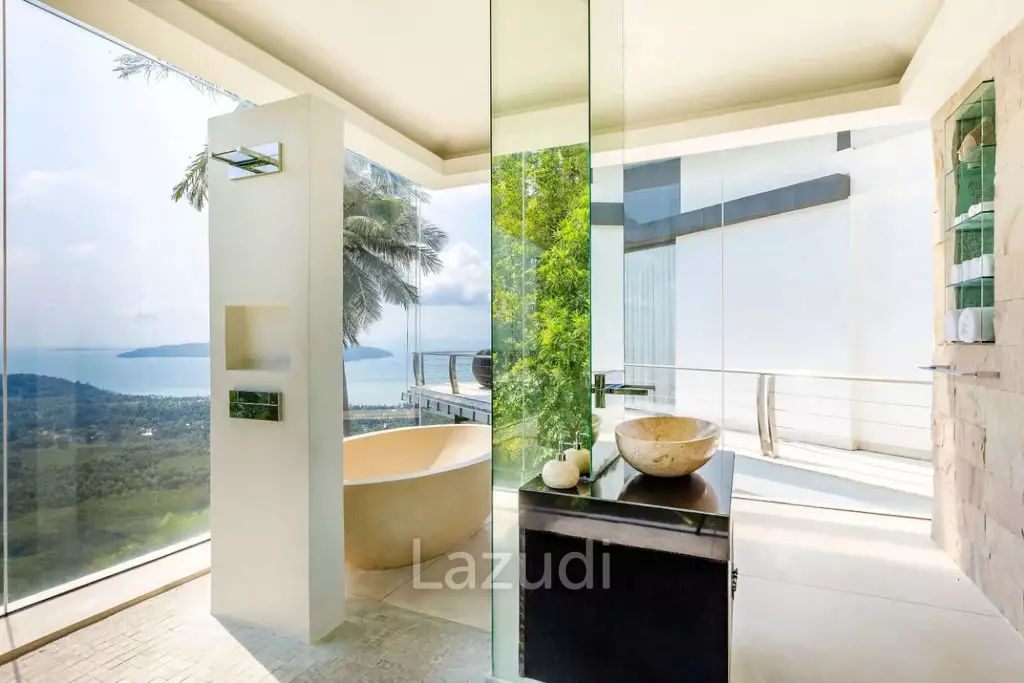 Luxury 5-Bed Villa with Panoramic Sunset Ocean Views