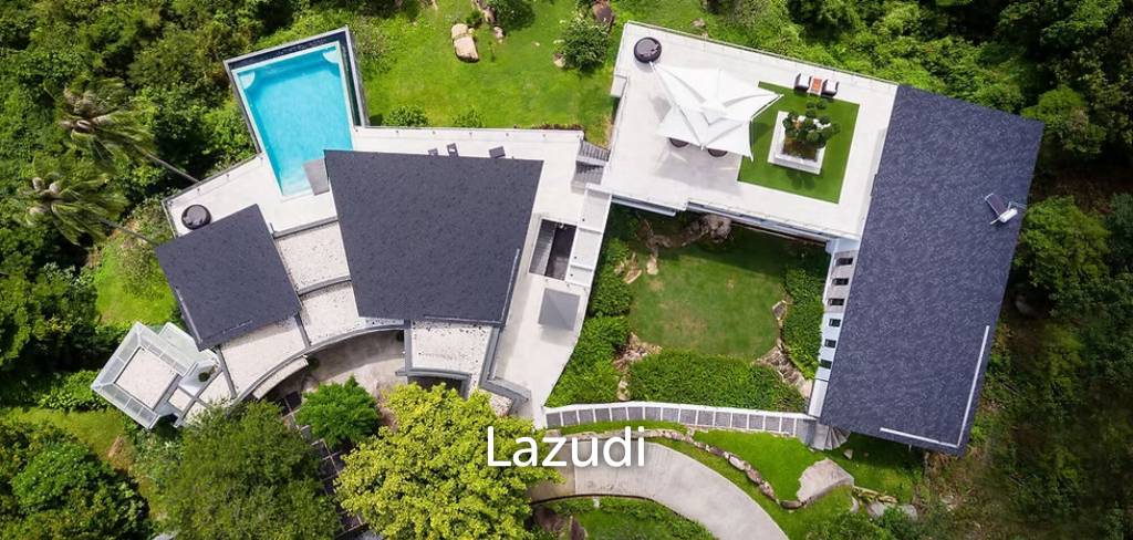 Luxury 5-Bed Villa with Panoramic Sunset Ocean Views