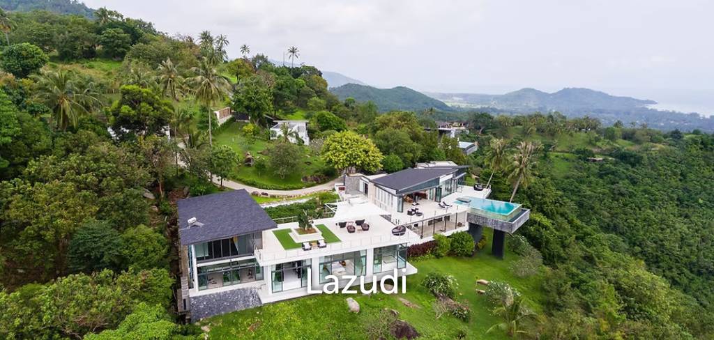 Luxury 5-Bed Villa with Panoramic Sunset Ocean Views