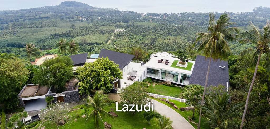 Luxury 5-Bed Villa with Panoramic Sunset Ocean Views