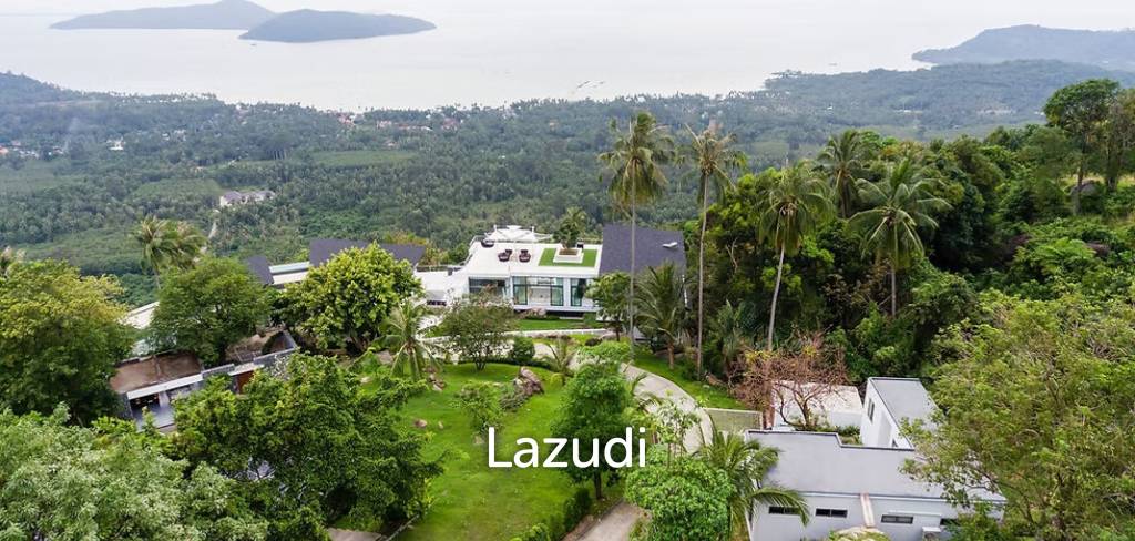 Luxury 5-Bed Villa with Panoramic Sunset Ocean Views