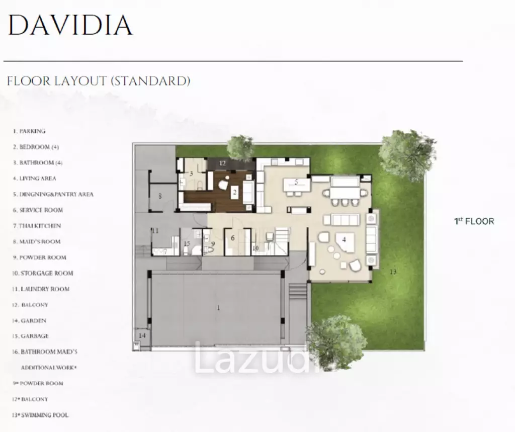 Luxurious Bang Kaeo 4-Bedroom Detached Home