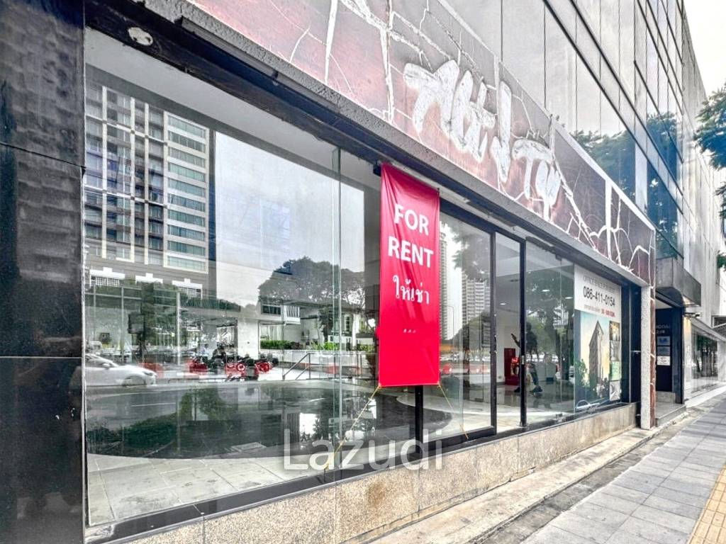 Retail Space for Rent on Naradhiwas Main Road, Sathorn – Prime Location!