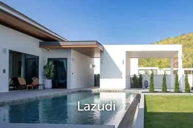HILLSIDE HAMLET 10 : 3 bed luxury pool villa