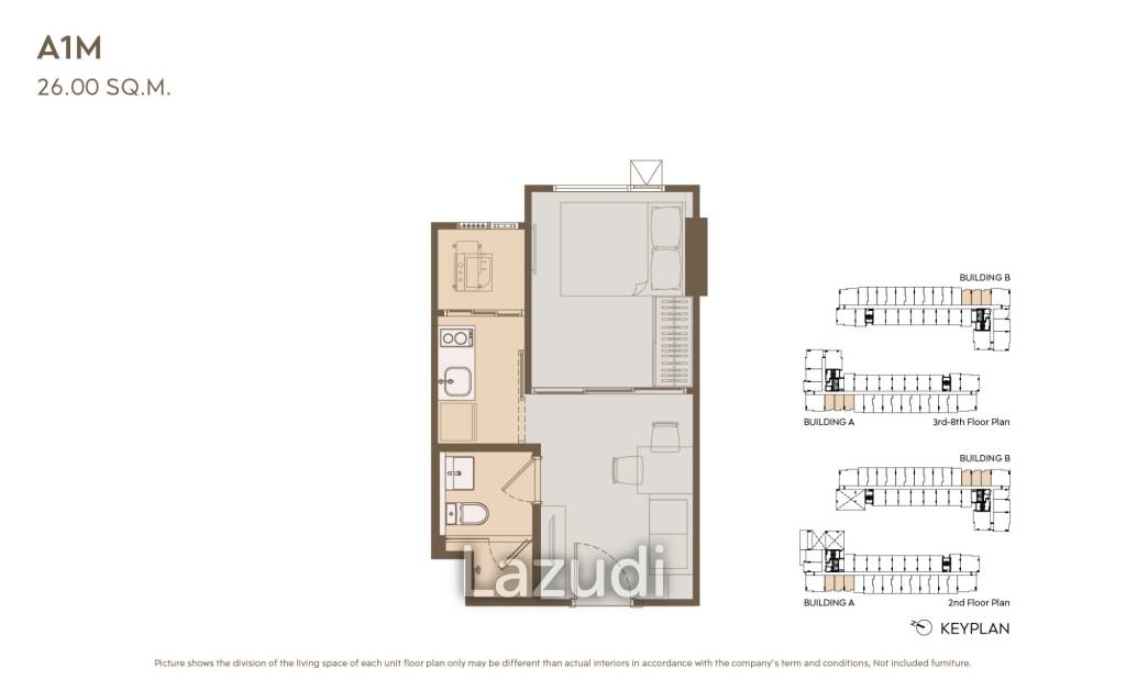 Affordable Condo in Life Sathorn-Narathiwas Bangkok